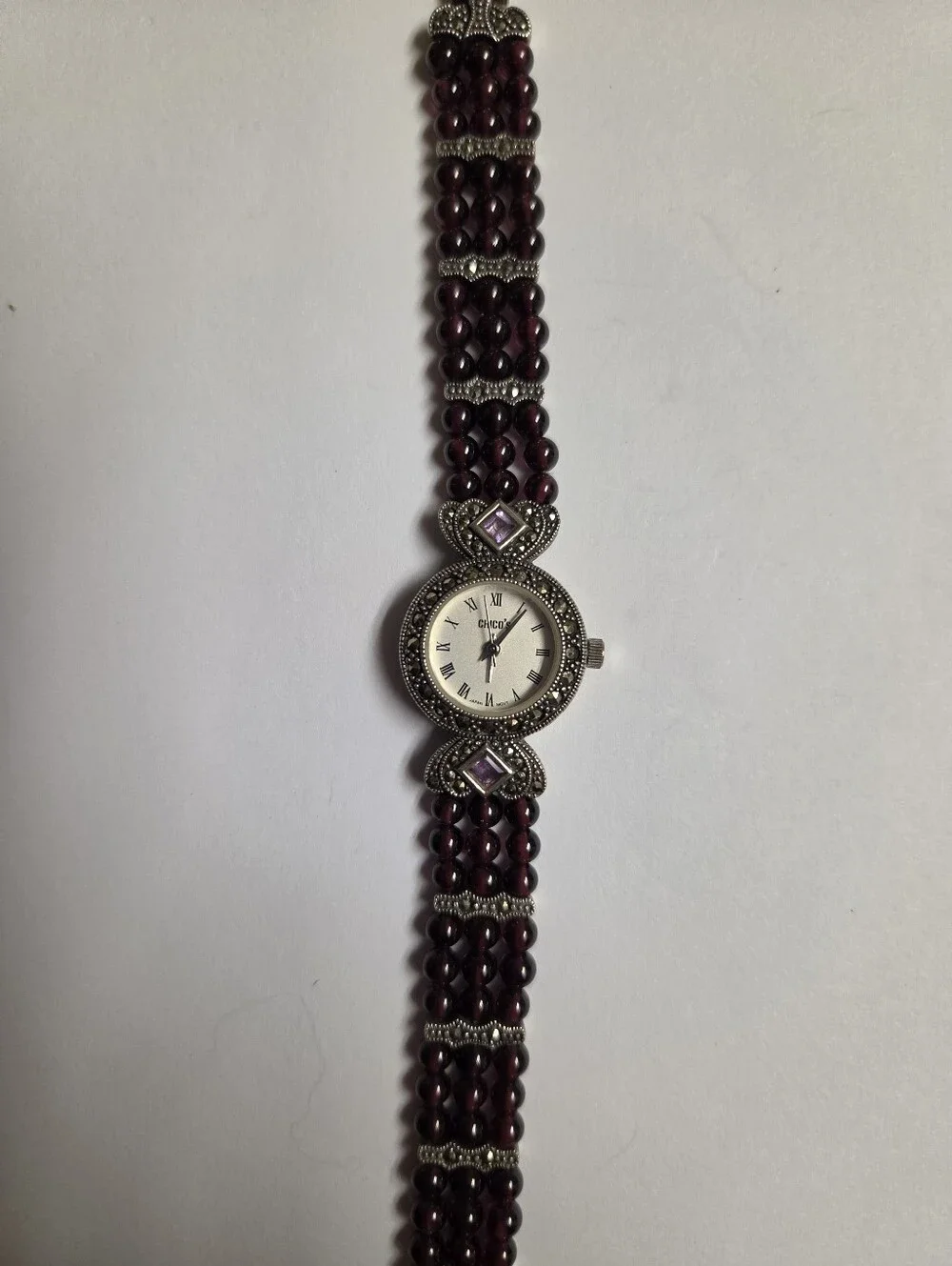 Chico's 925 Silver Genuine Stones Watch